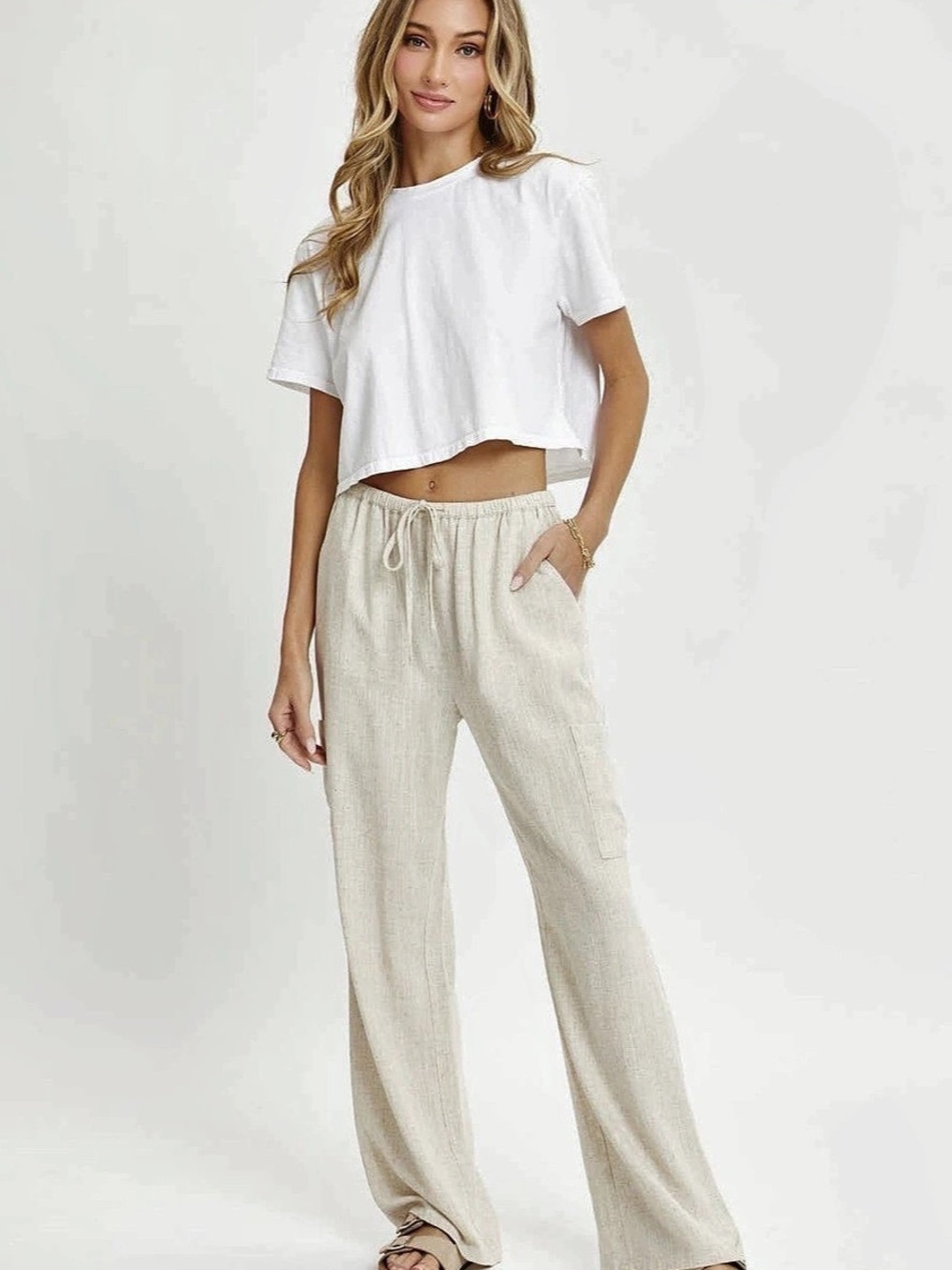 Laid Back Linen Pant - Picture 3 of 8